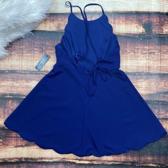 Lulus Play on Curves Royal Blue Backless Dress - Picture 8 of 11